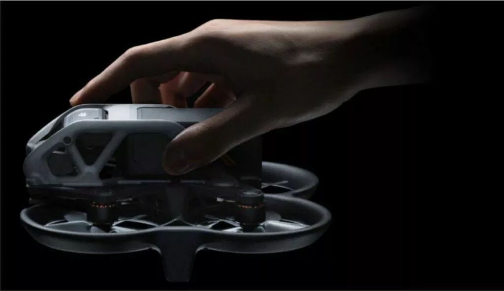 dji avata dron velikost