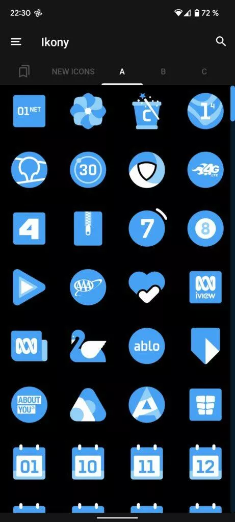 ikony zdarma android