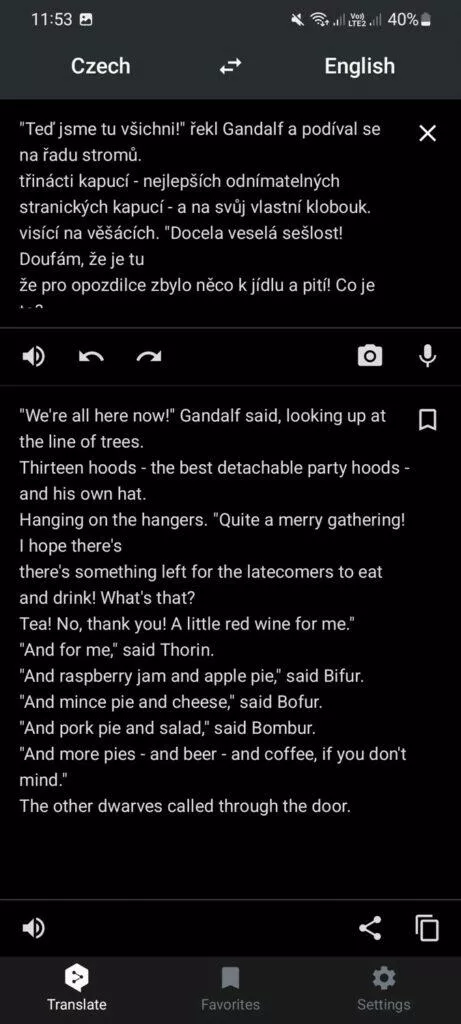DeepL Hobit CZ-ENG