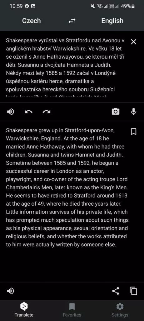 DeepL Shakespeare CZ-ENG
