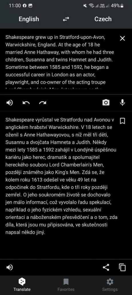 DeepL Shakespeare ENG-CZ