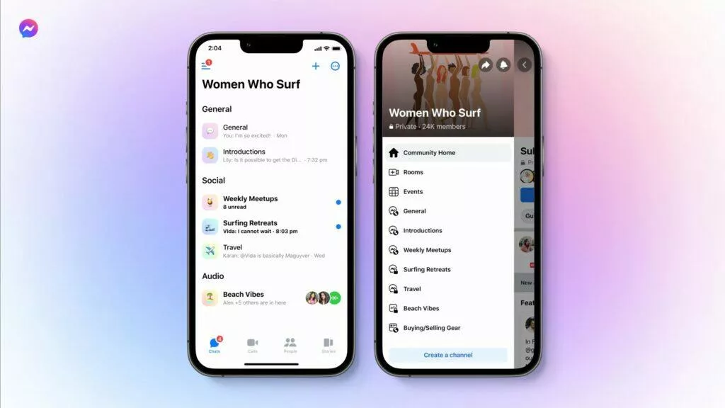 Facebook Messenger Skupiny Komunitní chaty propojení