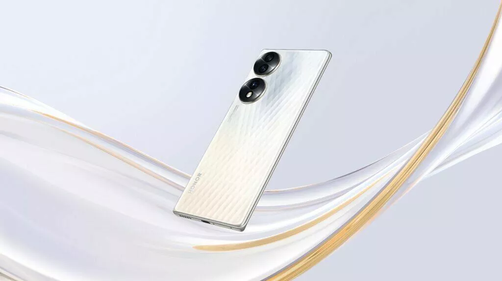 HONOR 70 bílý design