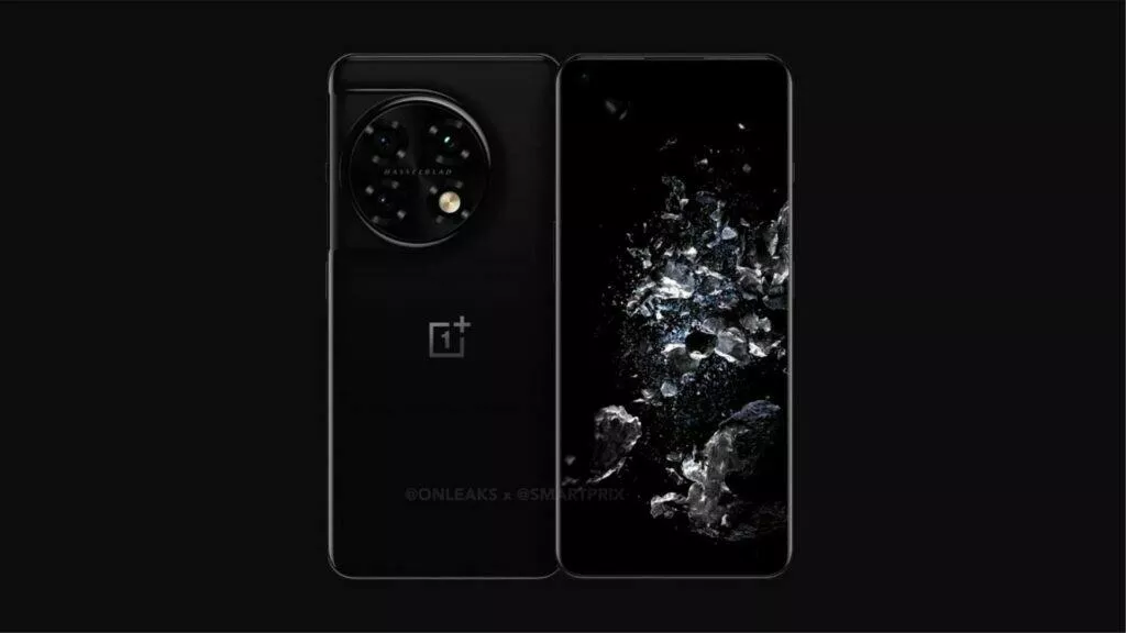 oneplus 11 pro rendery onleaks smartprix zada displej