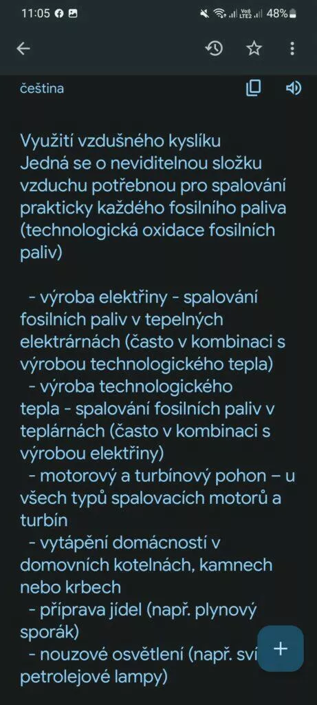 Překladač Google kyslík CZ-ENG-CZ