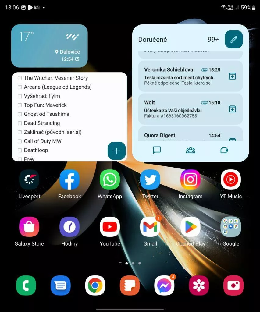 samsung galaxy z fold4 android 12l