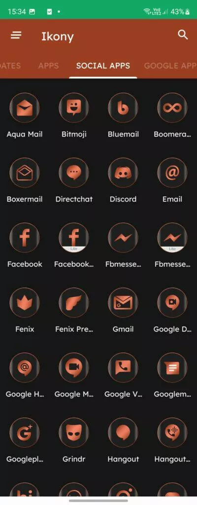 Sirocco zdarma icon pack