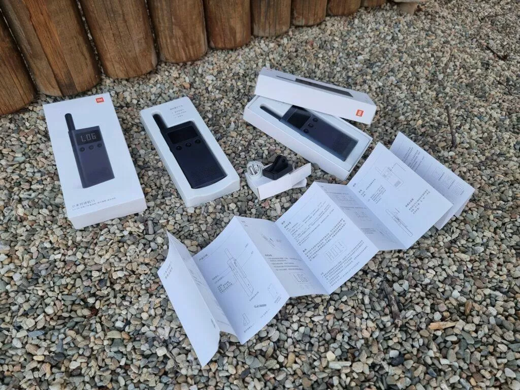 Xiaomi Walkie Talkie 1S balení obsah