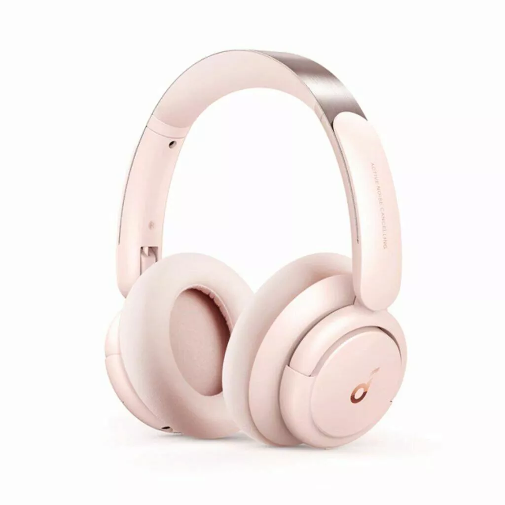 bezdrátová Bluetooth náhlavní sluchátka AliExpress ANC Anker Soundcore Life Q30 růžová