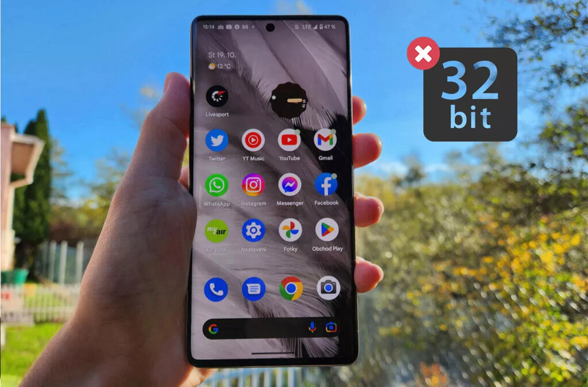 google pixel 7 64bit