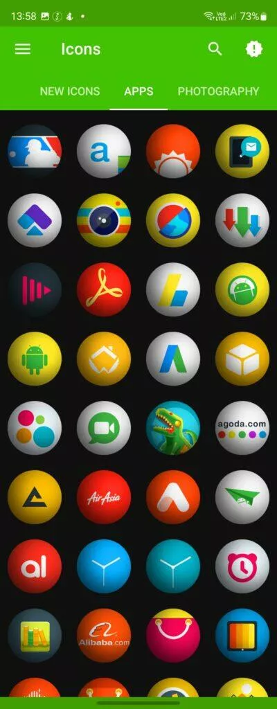 icon pack zdarma