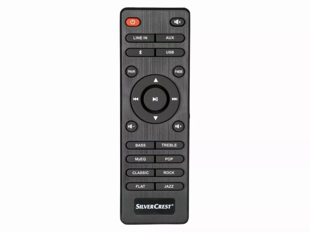 LIDL stojanový Bluetooth reproduktor Silvercrest akce sleva ovladač