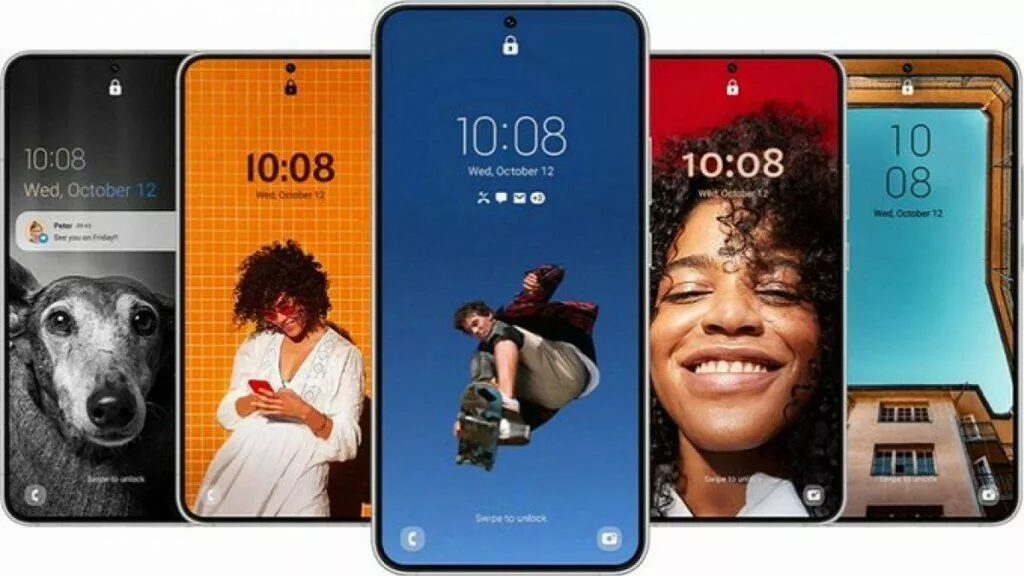 samsung one ui 5 zamčená obrazovka