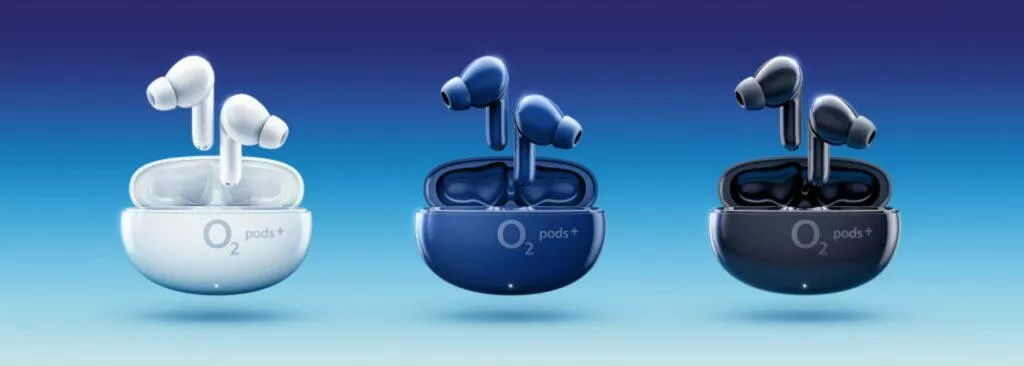 sluchátka O2 Pods+ cena barvy