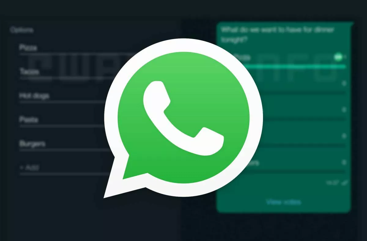 WhatsApp Android aplikace ankety ukázka beta testování