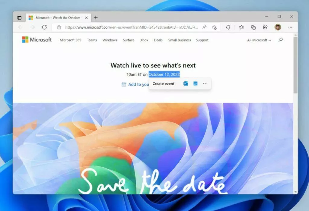 windows 11 rychlé akce