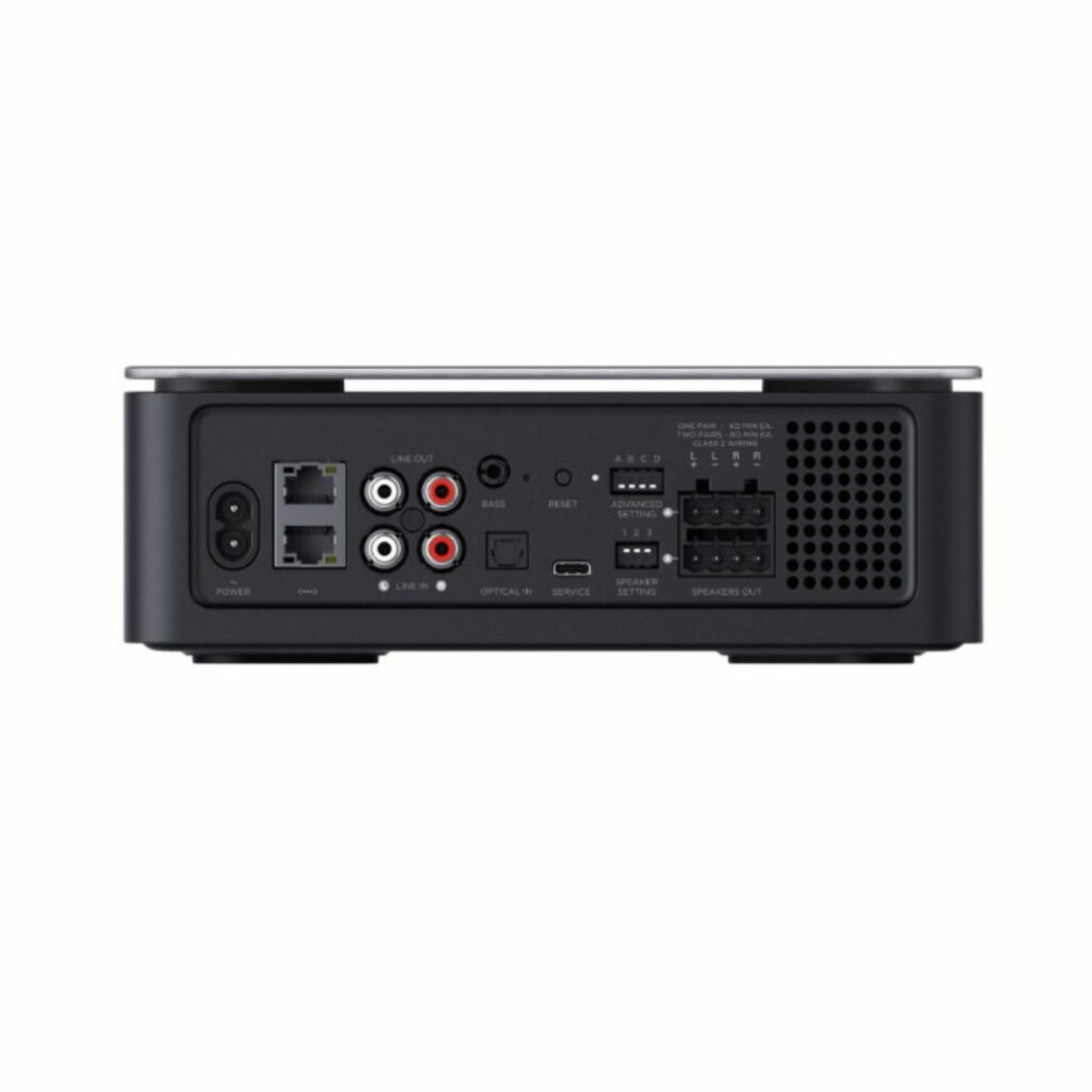 bose music amplifier chytry zesilovac smart audio zada konektory