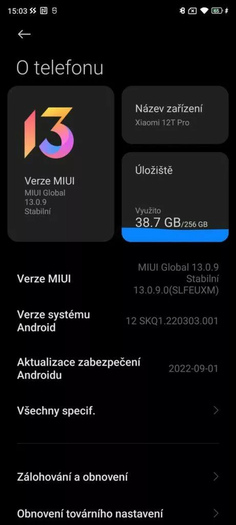 MIUI 13 o telefonu
