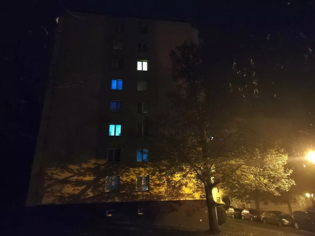 noční režim dům off