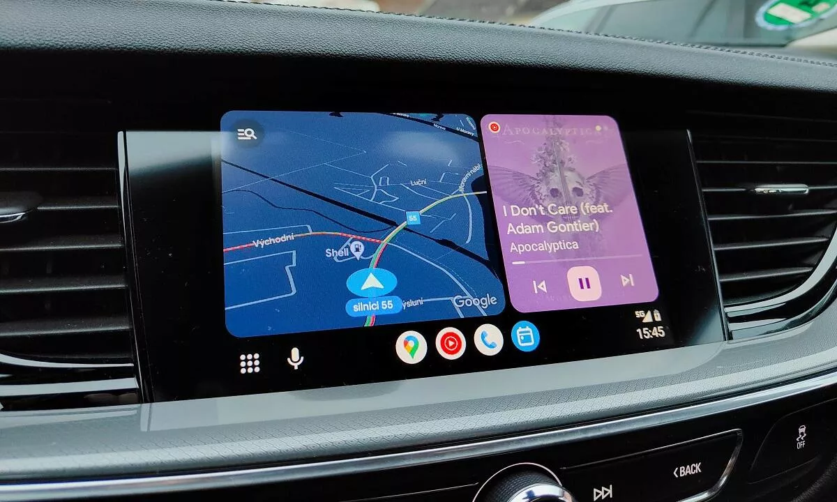 nové rozhraní Android Auto coolwalk