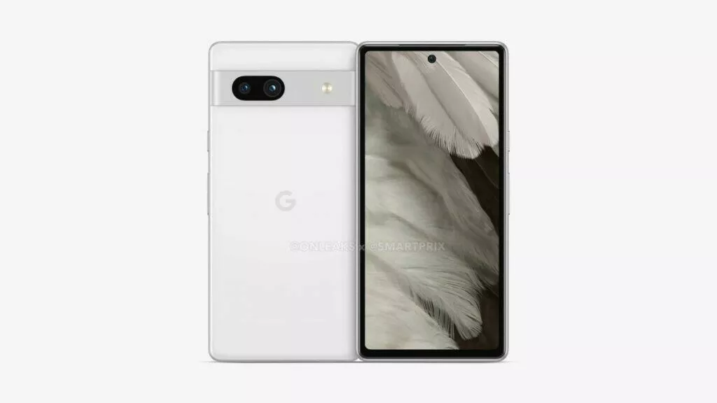 pixel 7a bílý