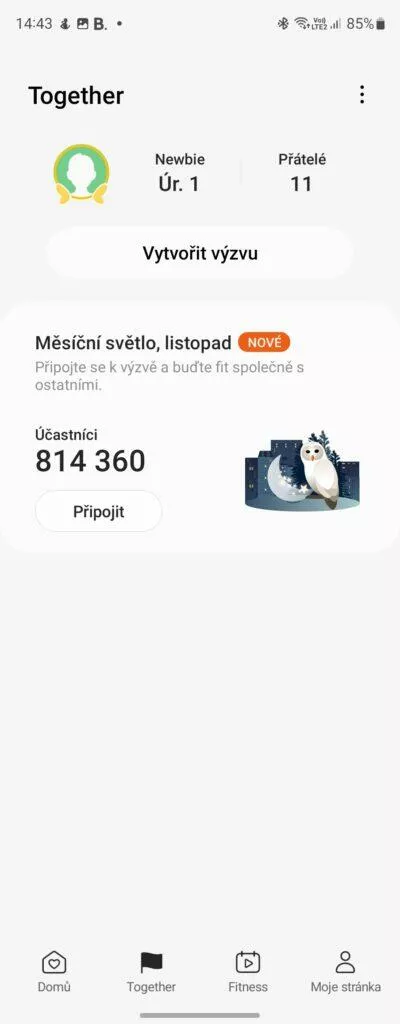 samsung health aplikace
