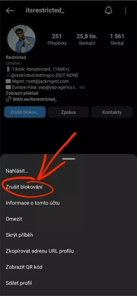 instagram pribehy stories tajne sledovani docasna blokace 4