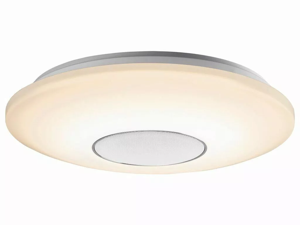 lidl livarno lux stropni led svitidlo s reproduktorem tepla bila