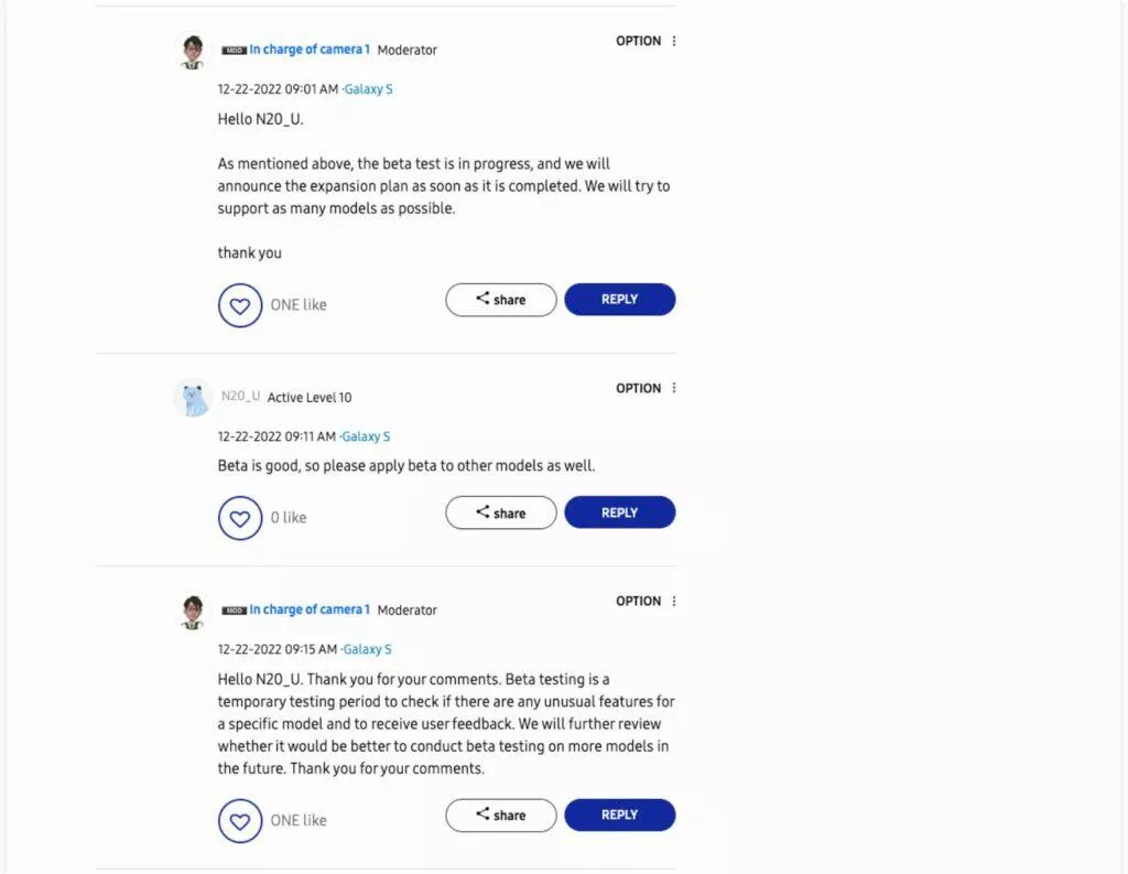 Samsung Camera Assistant pro další mobily komunita 2