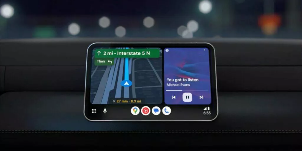 Android Auto aktualizace