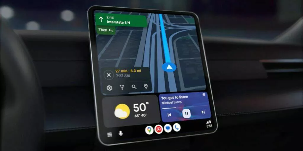 Android Auto aktualizace