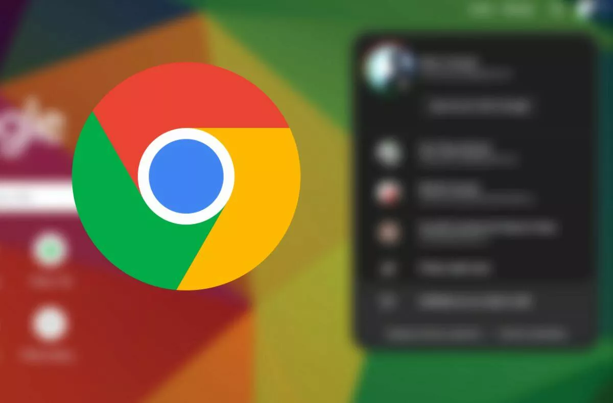 google chrome prepinani uctu material you redesign