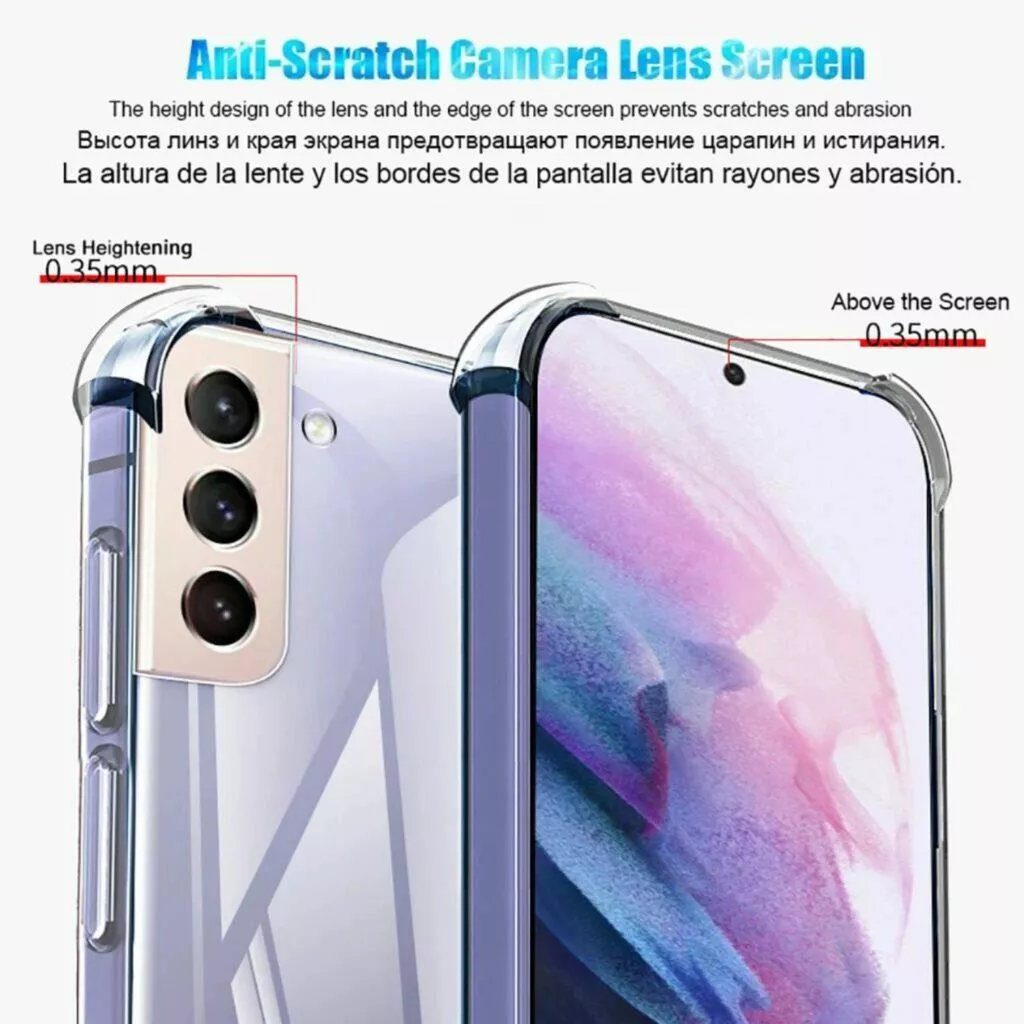 Samsung obal AliExpress Průhledná silikonová klasika kryt