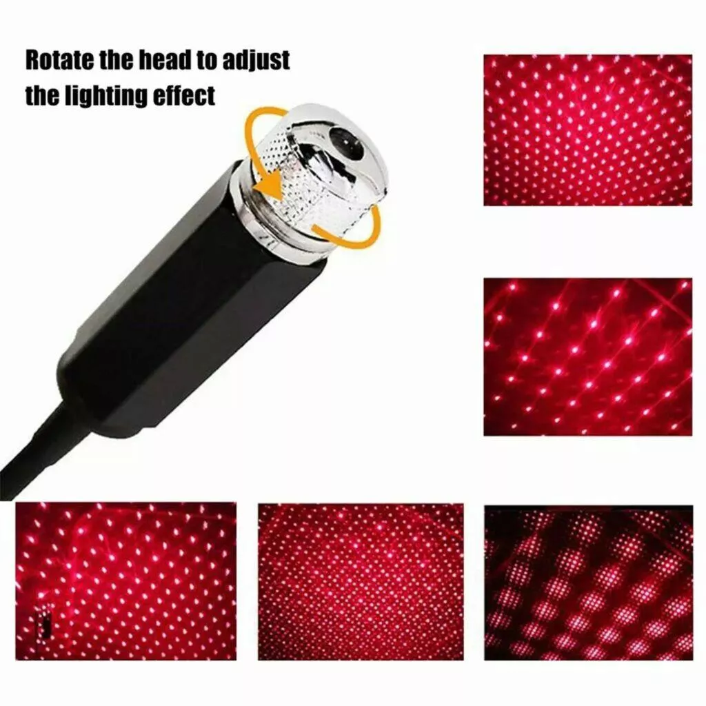 USB světýlko na rozzáření stropu mřížka
