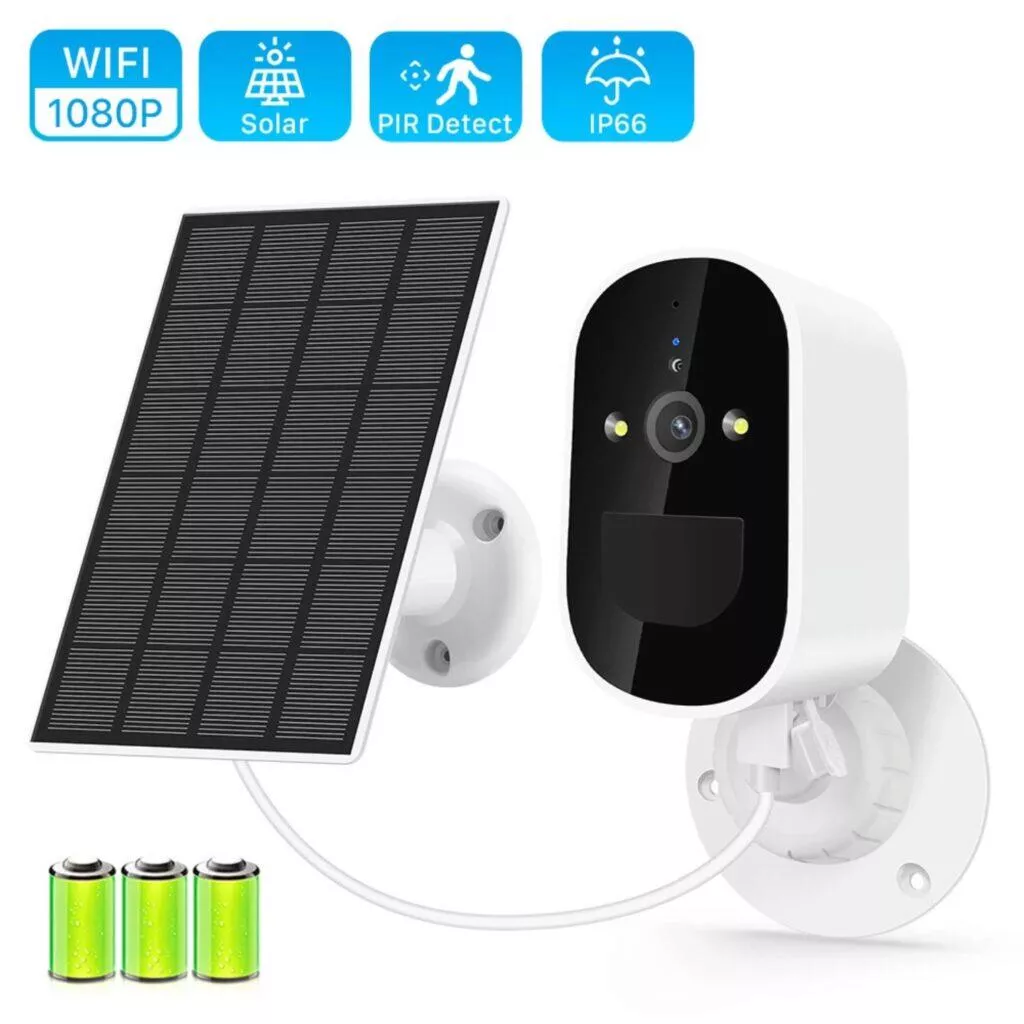 AliExpress Zigbee Wi-Fi smart prvky na chatu Anbiux bateriová solární IP kamera vlastnosti