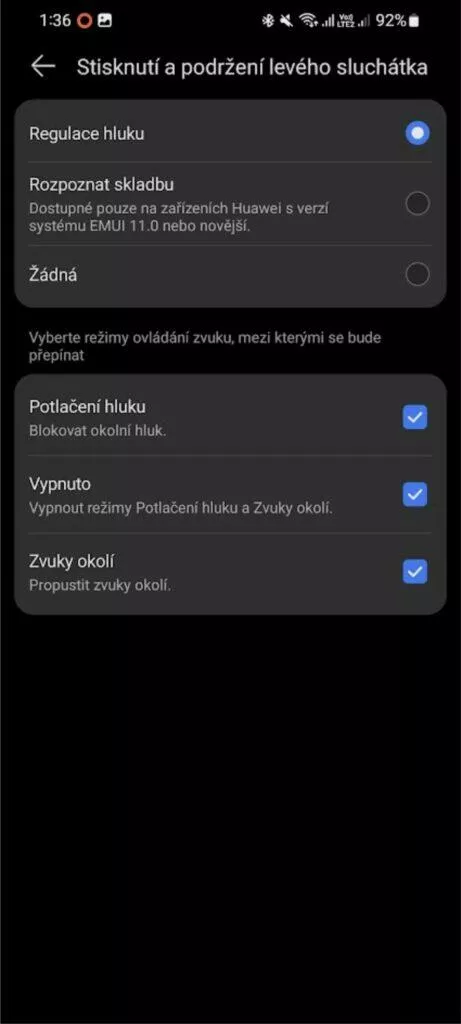 aplikace AI Life gesta podržení možnosti