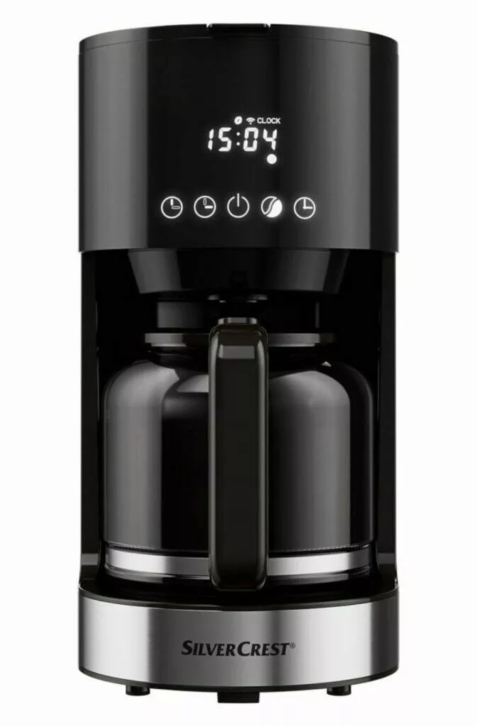 Chytrý kávovar LIDL Silvercrest Smart SKMS 900 A1 čelo