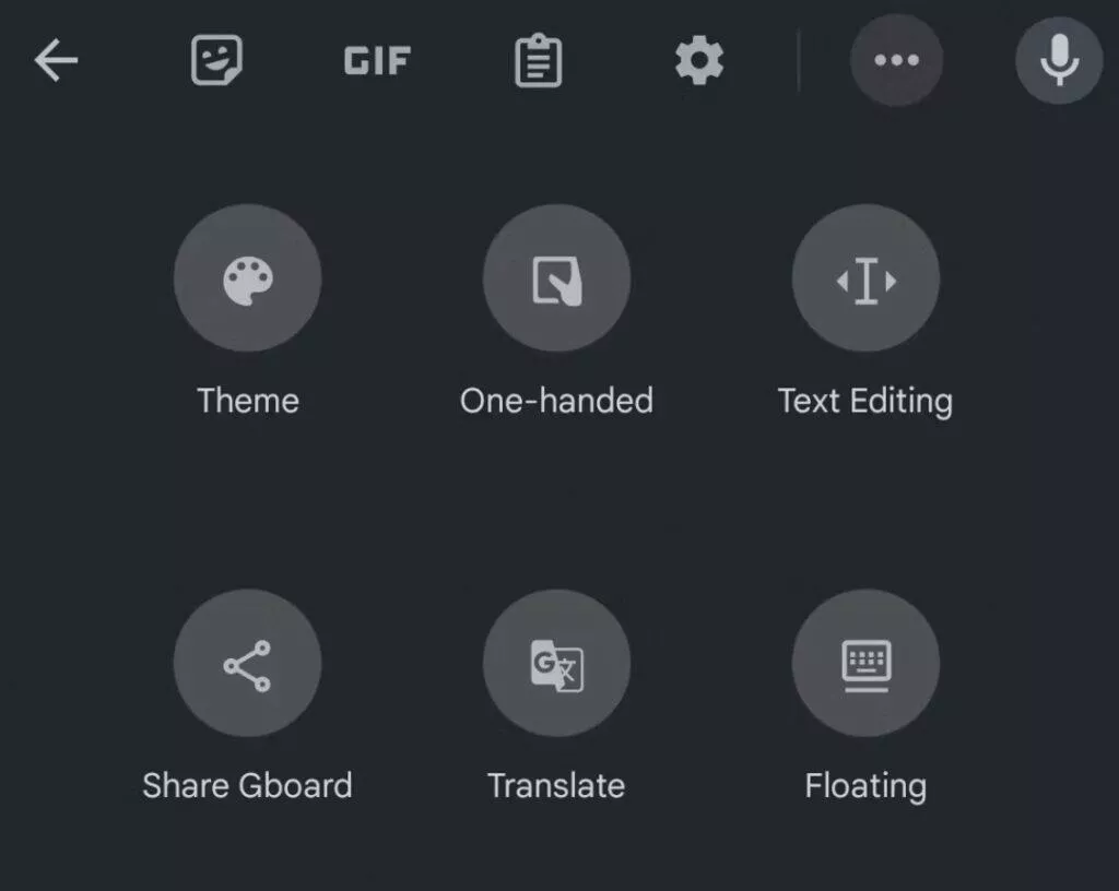 gboard staré přizpůsobení