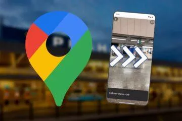 Mapy Google Maps indoor live view navigace Praha