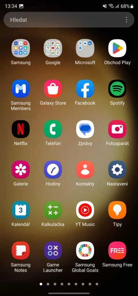 One UI 5.1 app drawer