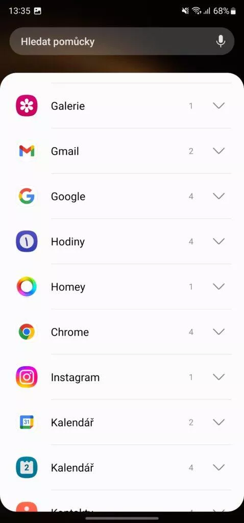 Widgety v One UI 5.1