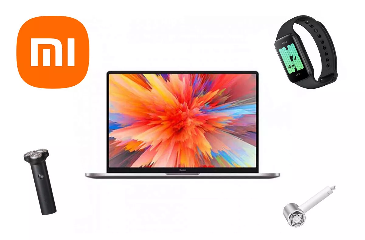 Xiaomi produkty redmi band 2 notebook redmibook 14