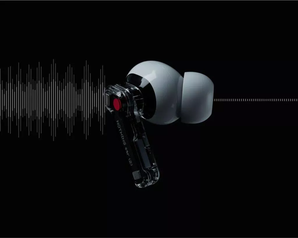 bezdrátová sluchátka Nothing Ear (2) ANC