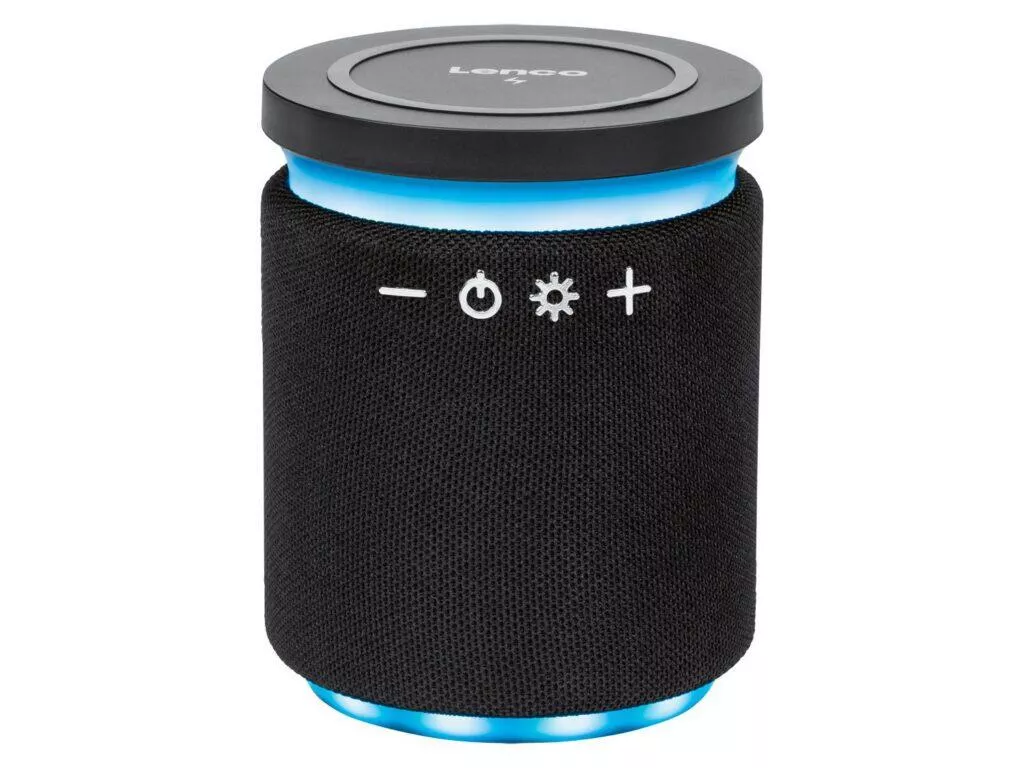 LIDL Bluetooth reproduktory Lenco PA-010 osvětlení