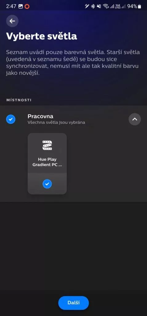 philips hue play gradient pc lightstrip aplikace 6 svetlo