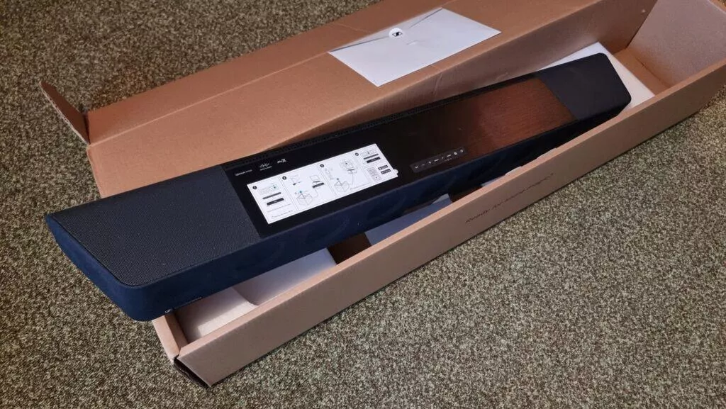 Sennheiser Ambeo Soundbar testování velikost