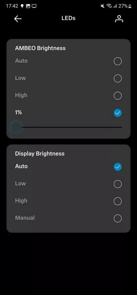 Sennheiser Smart Control jas LED