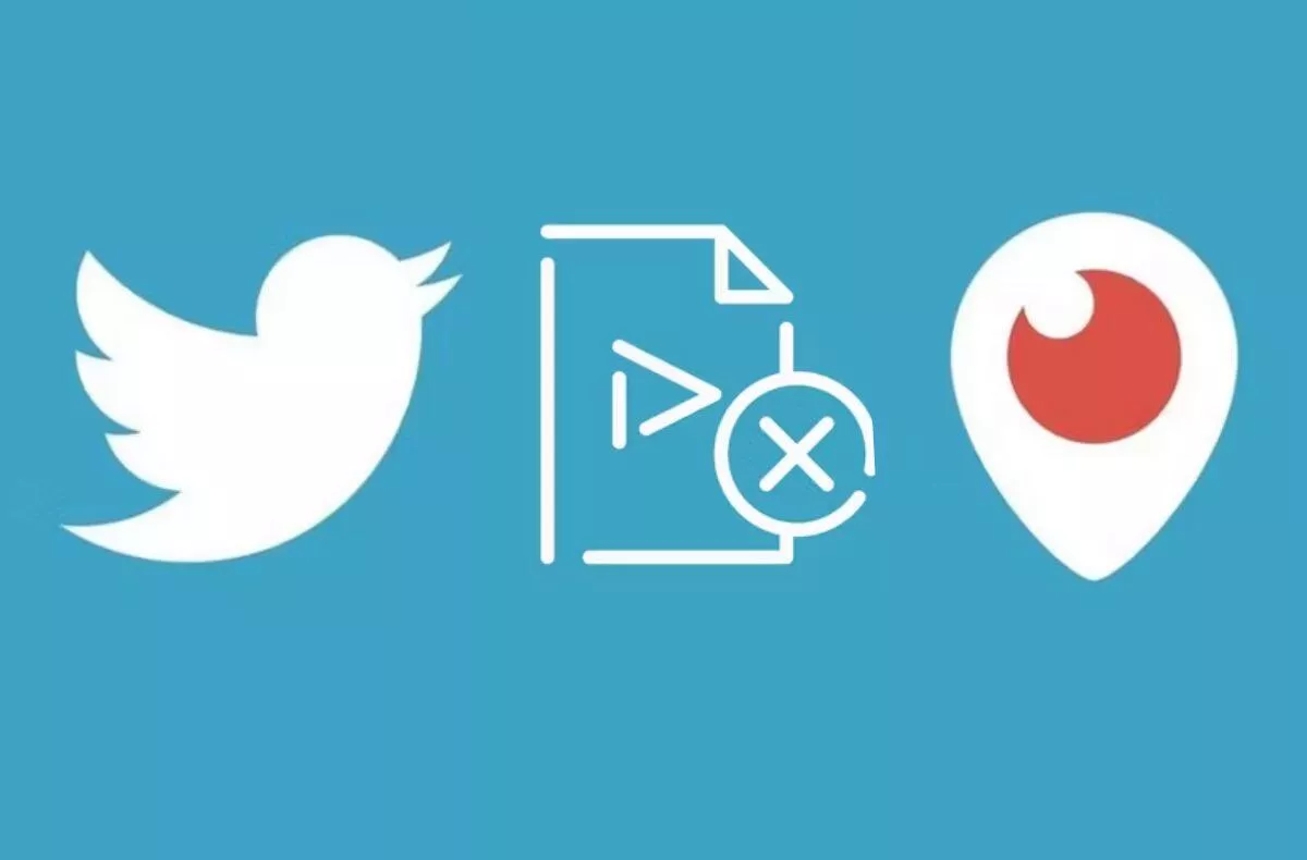 Twitter Periscope archiv videa smazání upozornění