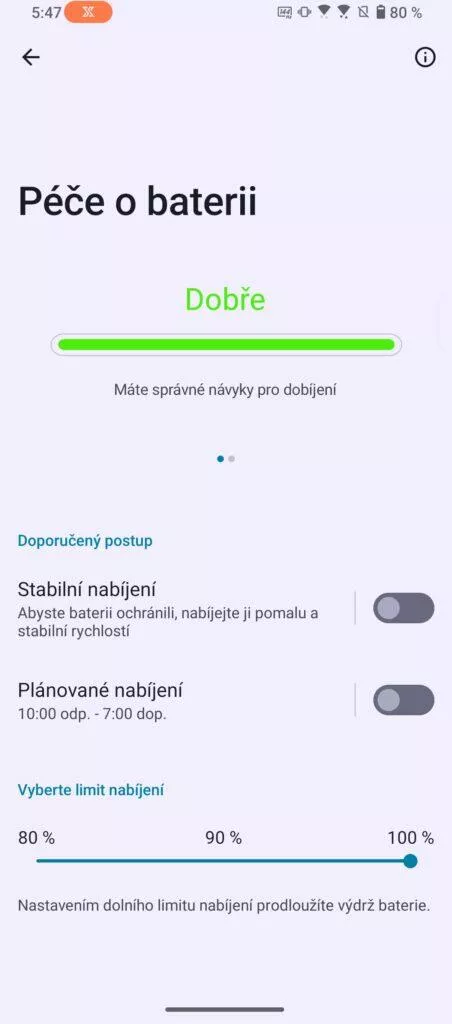 pece o baterii rog phone