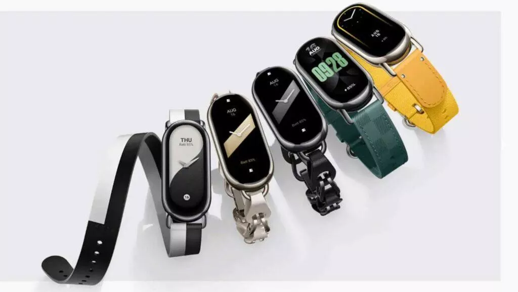 Xiaomi Band 8 design vzhled oficiální grafika